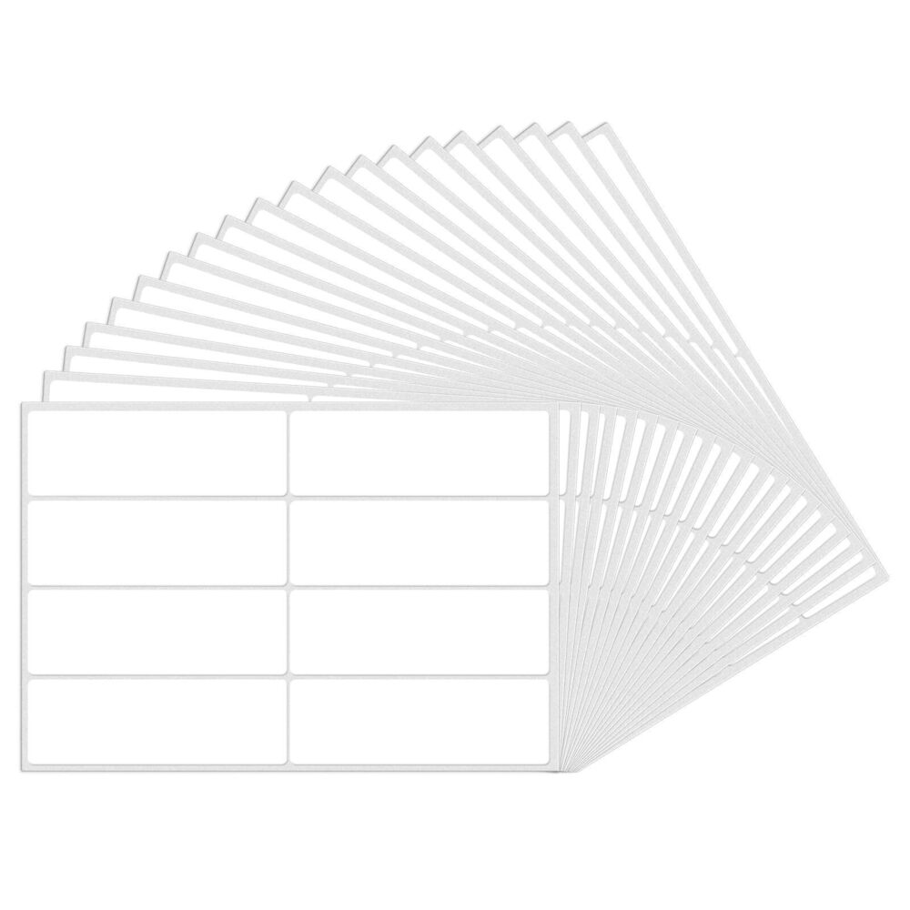 2684 White Color Coding Labels 3 × 1 Inches Self-Adhesive Rectangle - Picture 9 of 9